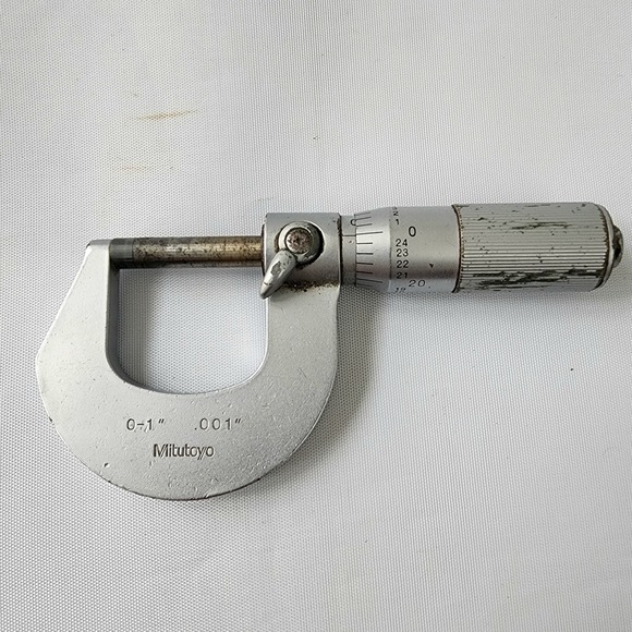 Mitutoyo Other - Mitutoyo Micrometer 0-1" Range .001" Accuracy Machinist Engineer Tool Made Japan